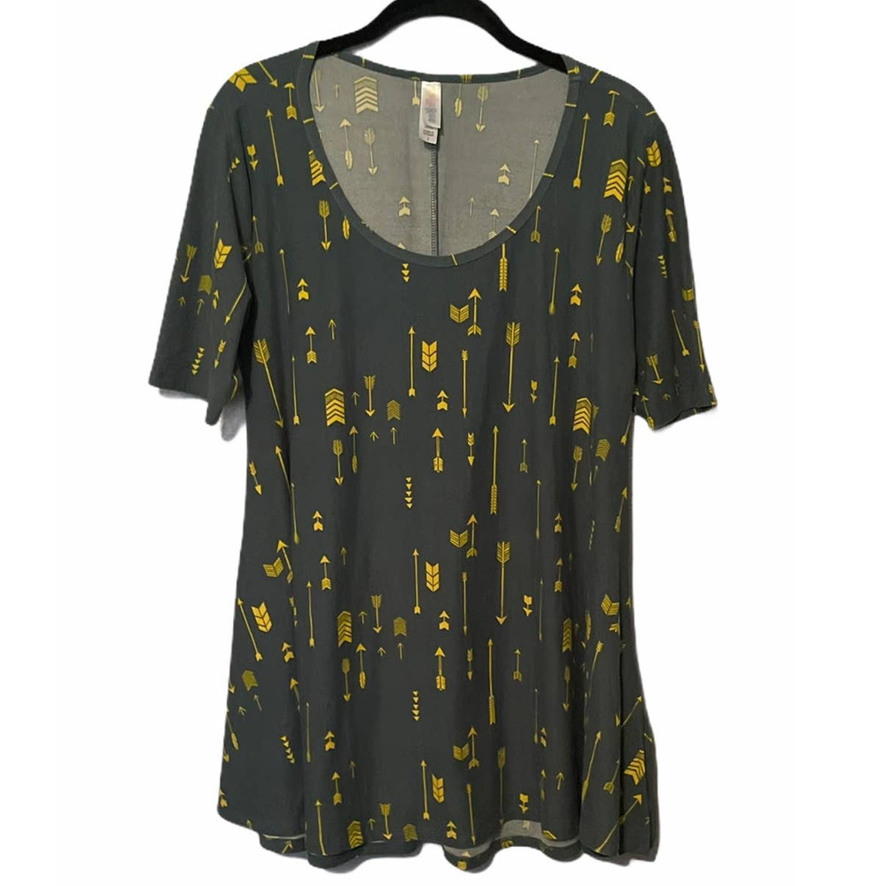 LuLu Roe green top  S